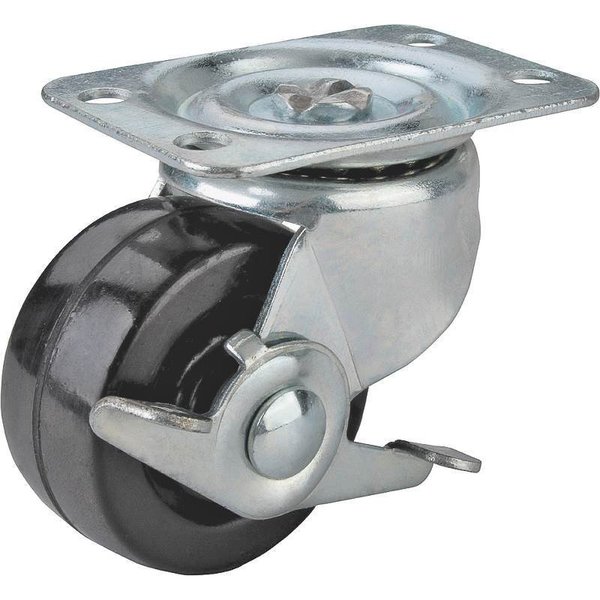 Prosource Caster Swivel 3In Rub/Zinc JC-H11